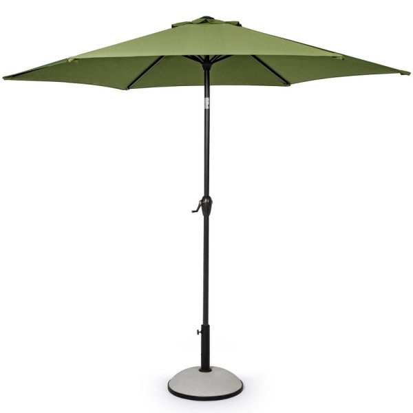 Зонт САЛЕРНО Оливковый солнцезащитный Высота 235 см купить в Одинцово