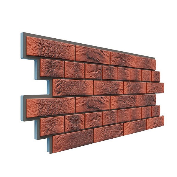 Фасадная термопанель Доломит Венецианский кирпич 20 мм Корса купить в Одинцово