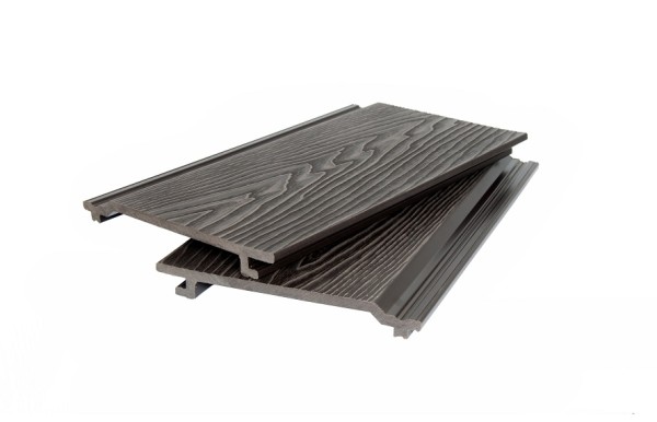 Фасадная доска POLIVAN GROUP 3D фактура дерева DENPASAR тёмно-коричневый купить в Одинцово