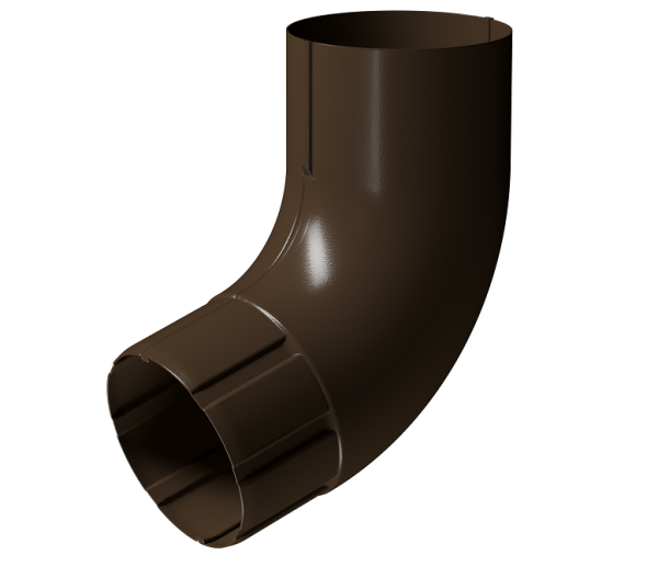 Колено 72° D90 Döcke STAL PREMIUM Каштан, (RAL 8017) купить в Одинцово