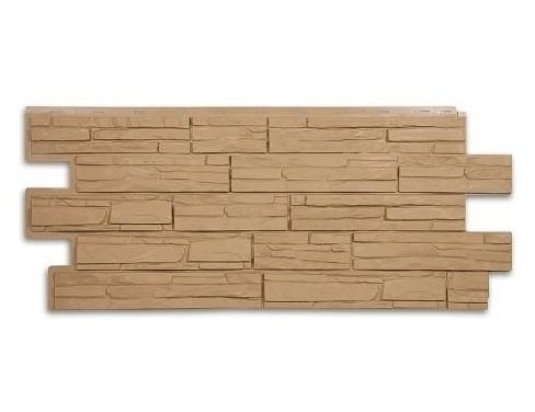 Фасадная панель T-Сайдинг-Альпийская сказка ЭКО-1 Крем купить в Одинцово