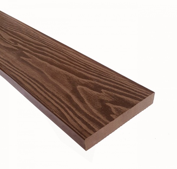 Террасная доска из ДПК Terrapol Смарт 3D Полнотелая без паза Орех Милано купить в Одинцово