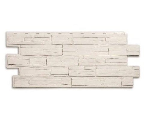 Фасадная панель T-Сайдинг-Альпийская сказка ЭКО-1 Уайт купить в Одинцово