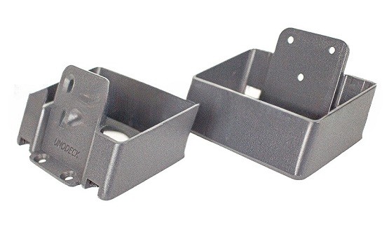 Крепления перил наклонное из алюминия GardenParkett Серый купить в Одинцово