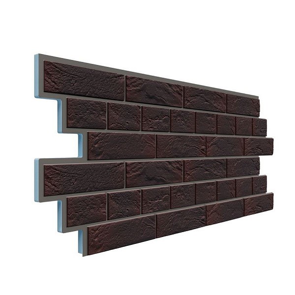 Фасадная термопанель Доломит Венецианский кирпич 20 мм Алтея купить в Одинцово