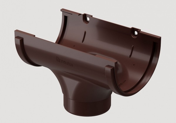 Воронка ПВХ Docke STANDART Тёмно-коричневый купить в Одинцово