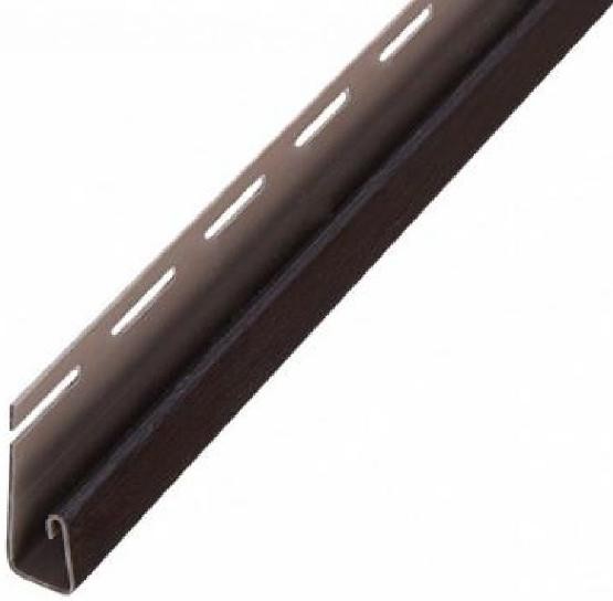 J-профиль Альта-профиль для откоса универсального Альта Декор (отделочные элементы) Коричневый купить в Одинцово