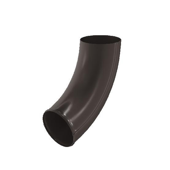 Водосток Aquasistem, система 150/100 - Отвод трубы RR 32 Тёмно Коричневый купить в Одинцово