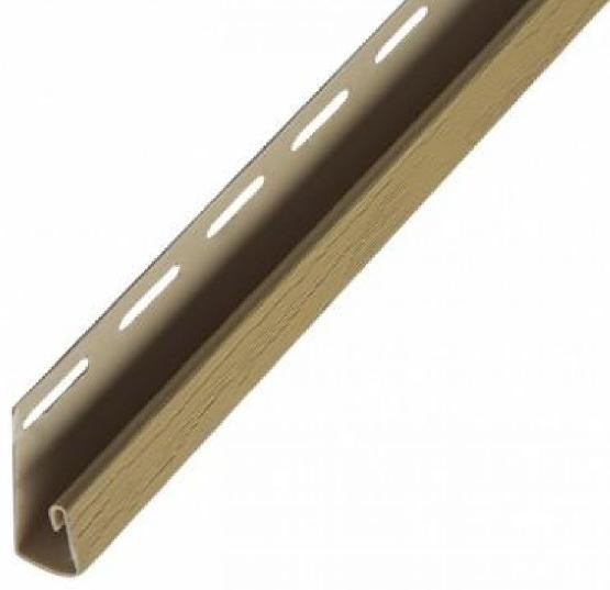 J-профиль Альта-профиль для откоса универсального Альта Декор (отделочные элементы) Песчаный купить в Одинцово