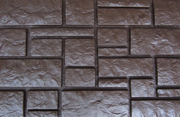 Фасадная панель Аэлит дворцовый камень Коричневый купить в Одинцово
