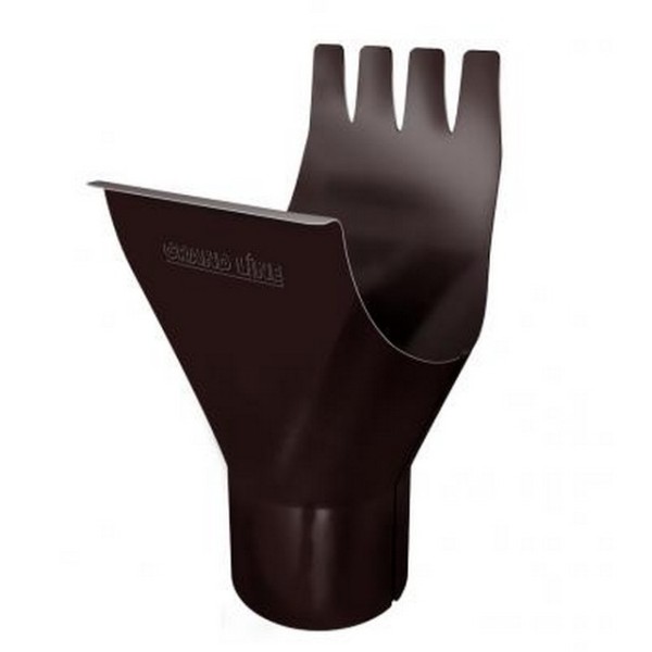 Водосток Grand Line 150x100 – Воронка желоба RAL 8017 купить в Одинцово