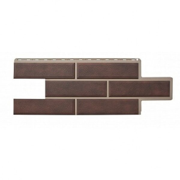 Фасадная панель Альта-Профиль - Коллекция "Венецианский Камень", Коричневый купить в Одинцово