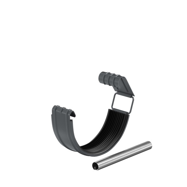 Водосток Aquasistem, система 125x90 - Соединитель желоба в комплекте RR 23 Маренго купить в Одинцово