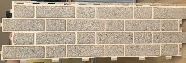 Цокольный сайдинг Tecos МИХЕЛЕН Бежевый купить в Одинцово