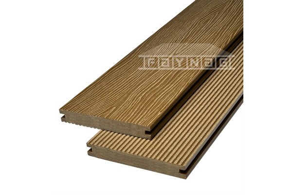 Террасная доска из ДПК Faynag Premium Massive 3D — Орех купить в Одинцово