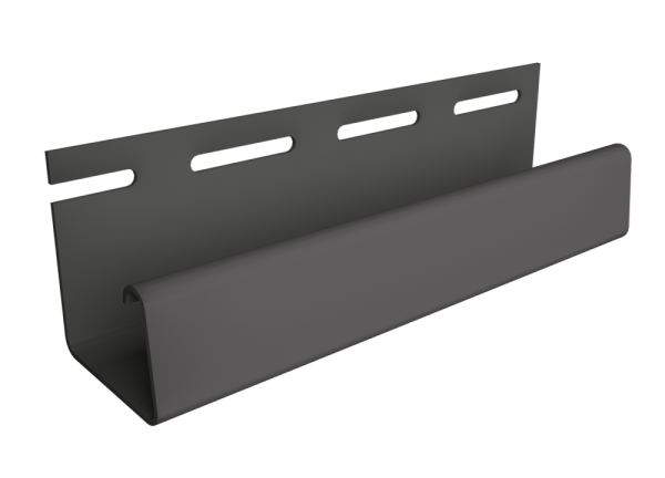 Фасадный J-профиль 30 мм Графитовый купить в Одинцово