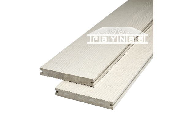 Террасная доска из ДПК Faynag Premium Massive 3D — Слоновая кость купить в Одинцово