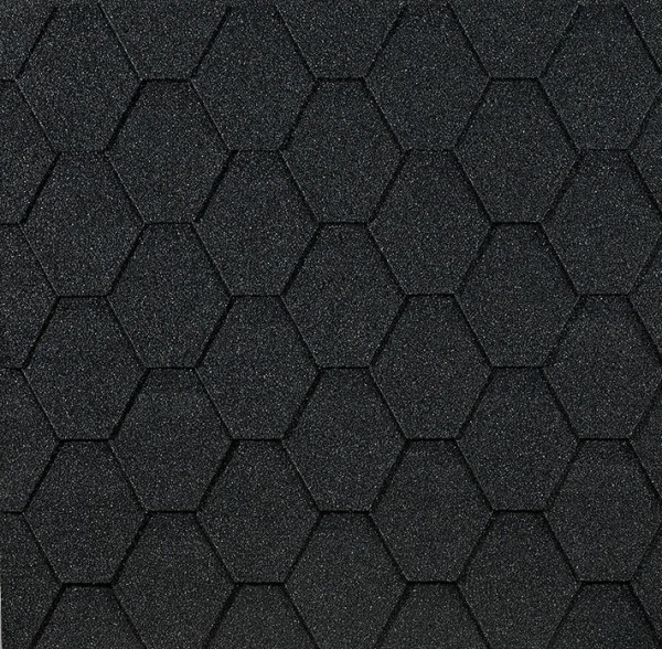 Гибкая черепица EURASIA Docke, Коллекция ШЕСТИГРАННИК Серый купить в Одинцово