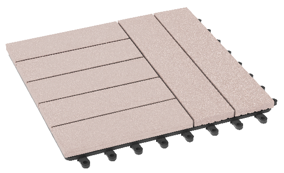 Модульный паркет ДПК GRINDERDECO Комфорт 4 Выбеленный дуб купить в Одинцово