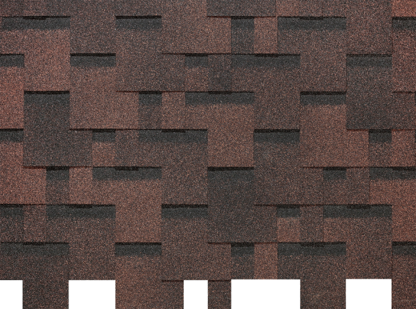 Гибкая черепица EURASIA Docke, Коллекция Лабиринт Коричневый купить в Одинцово