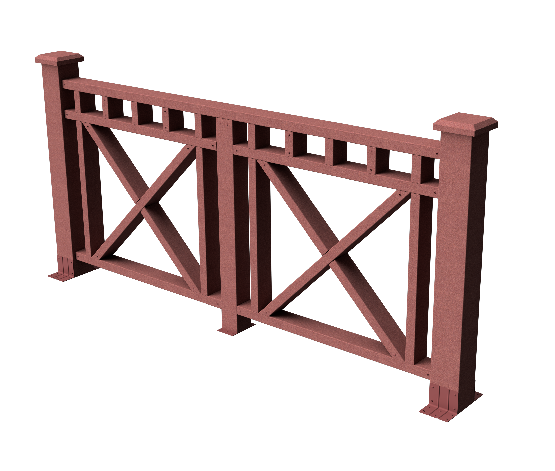 Ограждения декоративное ДПК GRINDERDECO Виктория мербау купить в Одинцово