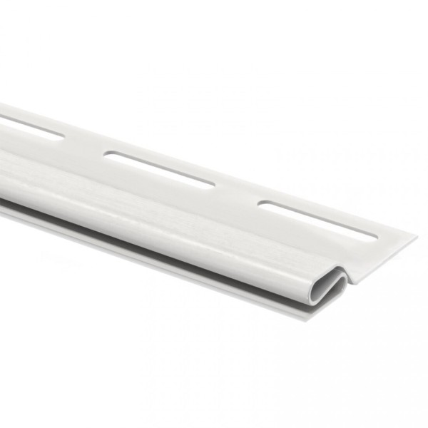 Стартовая планка для сайдинга, белая купить в Одинцово