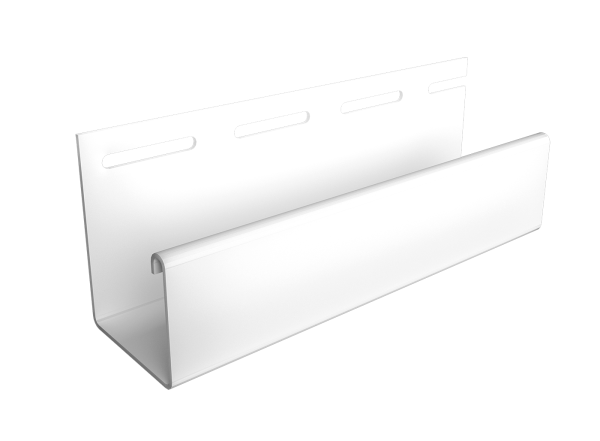 Фасадный J-профиль 30 мм Белый купить в Одинцово