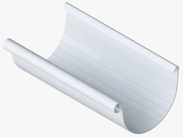 Водосток Альта-Профиль ПВХ – Желоб водосточный 4м (белый) купить в Одинцово