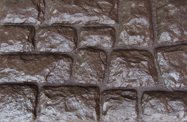 Фасадная панель Аэлит Камень крупный Коричневый купить в Одинцово