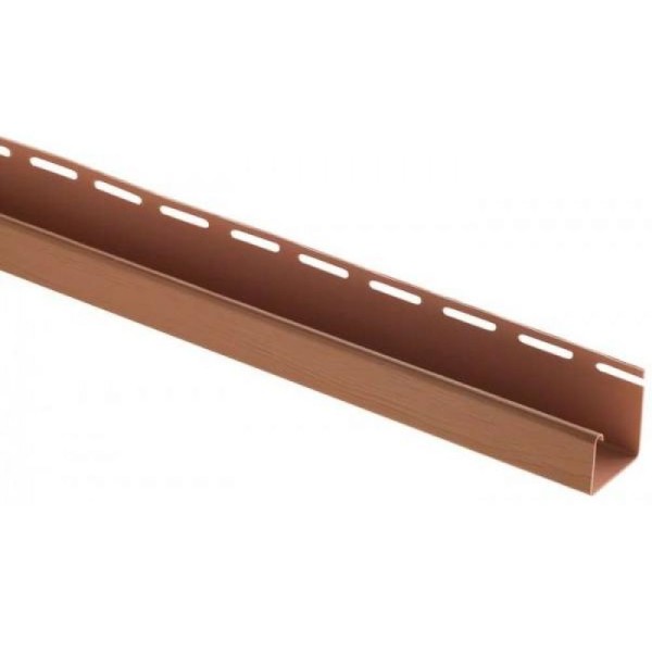 J-профиль Люкс Крашенный, T-15, ВН, Cветлый Дуб купить в Одинцово