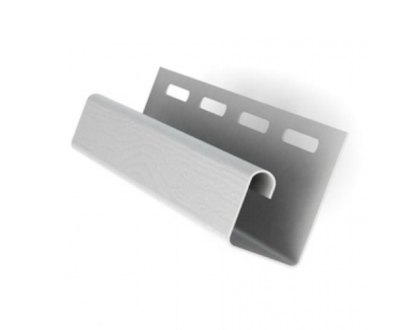 J-профиль для сайдинга, белый купить в Одинцово