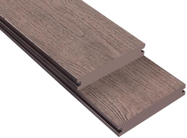 Террасная доска ДПК Outdoor 3D полнотелая NEVADA/CALIFORNIA BROWN коричневая микс купить в Одинцово