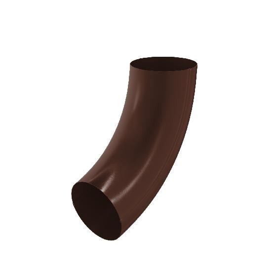 Водосток Aquasistem, система 150/100 - Колено трубы RAL 8017 Коричневый купить в Одинцово