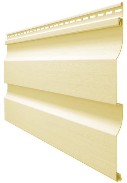 Виниловый сайдинг docke (дёке) - профиль D4,5D, банан купить в Одинцово