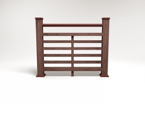 Ограждение из ДПК FG4 шоколад купить в Одинцово