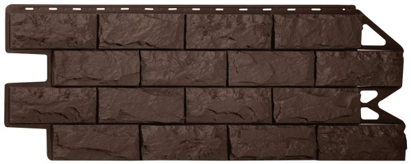 Фасадная панель Альта-Профиль Фагот ЭКО Коричневый купить в Одинцово