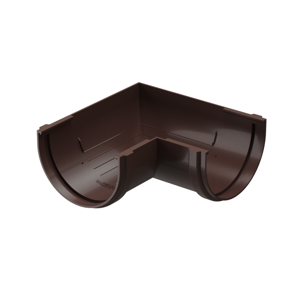 Угол желоба универсал 90˚ Docke Premium ПВХ - Шоколад купить в Одинцово