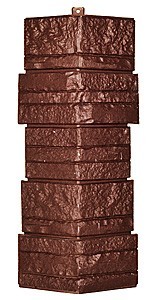 Угол T-Сайдинг-Альпийская Сказка ЭКО-1 Браун купить в Одинцово