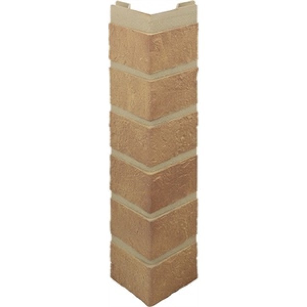 Наружный угол кирпич (бежевый), 0,47 х 0,1м купить в Одинцово