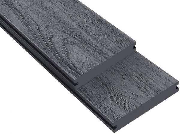 Террасная доска ДПК Outdoor 3D полнотелая NEVADA/CALIFORNIA черная купить в Одинцово