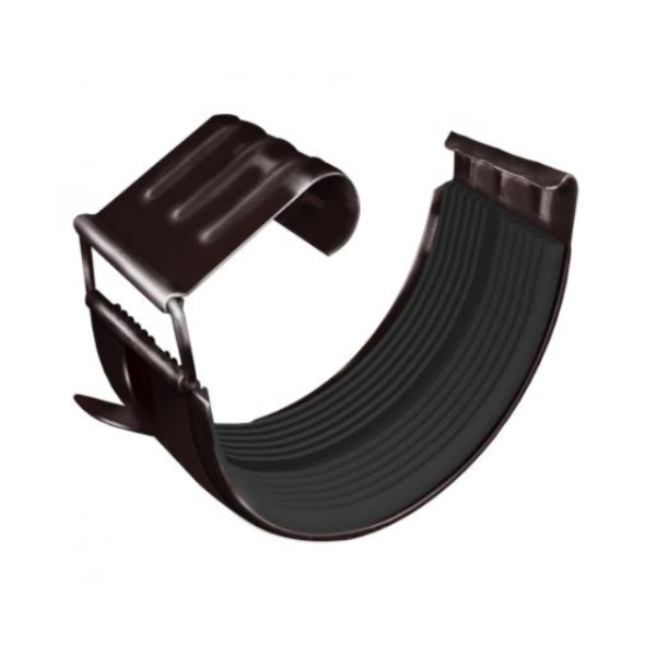 Водосток Grand Line 150x100 – Соединитель желоба RAL 8017 купить в Одинцово