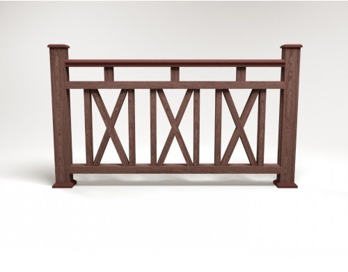 Ограждение из ДПК FG3 шоколад купить в Одинцово