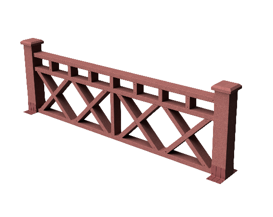 Ограждения декоративное ДПК GRINDERDECO Бэйли мербау. купить в Одинцово