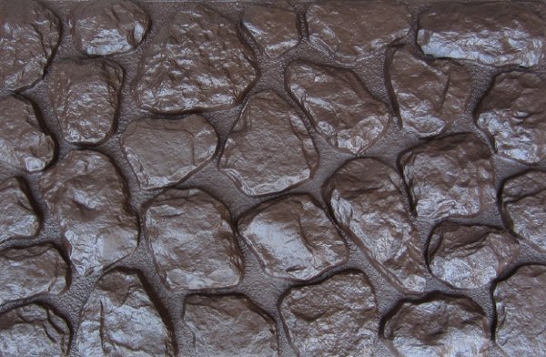 Фасадная панель Аэлит Камень мелкий Коричневый купить в Одинцово