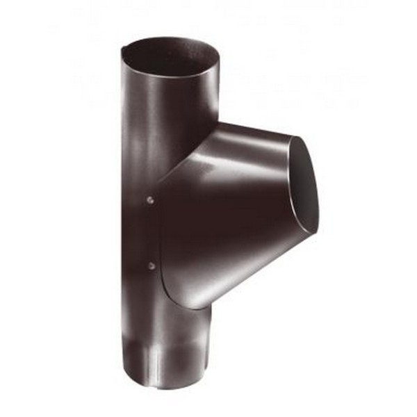 Водосток Grand Line 150x100 – Тройник RAL 8017 купить в Одинцово