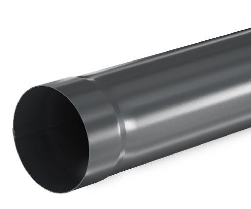 Водосток Aquasistem, система 125x90 - Труба водосточная 3.00м RAL 7024 Тёмно-серый купить в Одинцово