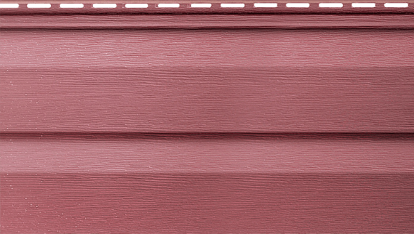 Виниловый сайдинг Канада плюс премиум, гранатовый купить в Одинцово