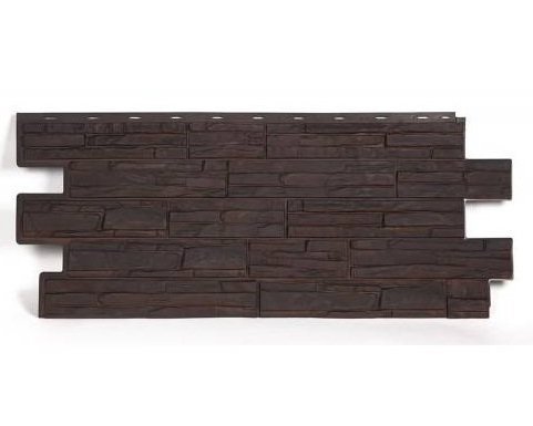 Фасадная панель T-Сайдинг-Альпийская сказка ЭКО-2 Венге купить в Одинцово