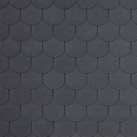 Гибкая черепица Tegola ASSISI ardesia 468 купить в Одинцово