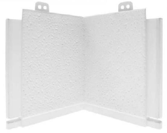 Угол добора Альта-профиль Альта Декор (отделочные элементы) Белоснежный купить в Одинцово